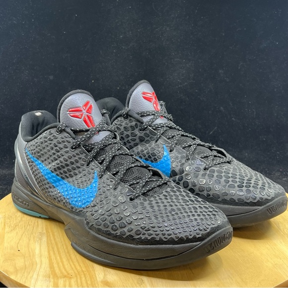 RARE 2011 Nike Zoom Kobe 6 VI Dark Knight 429659-016 Batman Grinch Men’s 12 - Picture 4 of 11